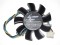 Magic MGT5012XR-W10 12V 0.19A 4 Wires 4 Pins Video Card Fan
