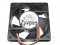 Melco 12CM 55FA80521 MMF-12C24RH-FC1 24V 0.27A 4 Wires Cooler Fan