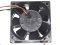 Melco 6CM MMF-06D24DM RC4 24V 0.05A 3 Wires Cooler Fan