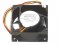Melco 6CM 60*25mm MMF-06D24ES FC5 CA1027H10 24V 0.1A 3 Wires 3 Pins Inverter Fan for YASKAWA PLC ABB