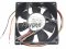Melco 80MM MMF-08C12DS FC0 12V 0.23A 3 Wires Cooler Fan