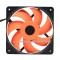 Magic 12025 12CM MGA12012HS-O25 12V 0.45A 2 Wires case Fan