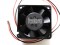 NMB 6025 6CM 2410ML-04W-B40 P00 12V 0.22A 2 Wires 2 Pins Case Fan