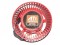 NTK FD7525U12D 12V 1.7A 4 wires 4 pins circular red vga fan graphics card cooler