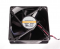Y.S.TECH 8025 8CM NYW08025024BSS 24V 0.23A 2 Wires 2 Pins Case Fan