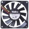 Nidec 8CM 8015 H35731-55MEI DC12V 0.045A 2 Wires 2 Pins Case Fan