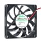 Nidec 8CM 8010 U80R12MUA-57 DC12V 0.25A 2 Wires Case Fan