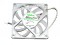 NIDEC 8010 12V 0.25A 8CM U80R12MUA-57 Ultral-thin 2 Wires DC Cooler fan