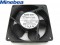 120x38mm NMB 4715MS-12T-B50 AC115V 50/60Hz 1 Phase 2 Pins Axial Fan