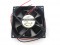 Original ADDA 80X25mm AD0848HB-A71GL 48V 0.11A Ball Bearing 2 Wires Axial Case Fan