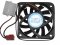 PC Cooler 6010 F62 12V 0.13A 3500RPM 22dBA 21 CFM 3 wires 3 pins case fan,6cm cpu fan