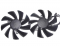 Twins power Logic PLA09215B12H 12V 0.55A 4 wires 4 pins EVGA GeForce GTX 760 EVGA ACX Graphic Card fan
