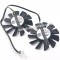 Power Logic PLA07010S12HH 12V 0.5A 4 Wires Twins VGA Cooling fan