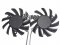 Power Logic PLA07010S12HH 12V 0.5A 4 Wire 4 pins vga fan MSI R5770 6770 N450GTS HAWK graphics card cooler