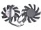 Power Logic PLA07010S12HH 12V 0.5A 4 Wire 4 pins vga fan MSI R5770 6770 N450GTS HAWK graphics card cooler