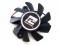 Power Logic PLA07015D12HH-1 12V 0.3A 2 wires 2 pins vga fan graphics card cooler