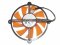 Power Logic PLA08015D12HH 12V 0.35A 4 wires 4 pins orange cricular fan GAINWARD GTS 250 GT430 GTS450 graphics card cooler