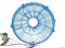Power Cooler 22030 PS223012M 12V 0.4A With Blue LED Computer Case Fan