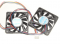 A Pairs 60MM 6010 SA6102U SA61O2U PFGA 12V 0.4A 4 Wires 4 Pins 6CM CPU Cooling