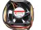 SUNON 4020 KDE1204PKVX MS.AF.GN 12V 1.4W 3Wire Cooling Fan 40x20mm