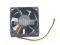 SUNON KDE1206PKV3 MS.AF.GN 12V 0.8W 3 Wires 3 Pins Case Fan 6020 6CM