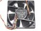 SUNON EE80201S1-0000-G99 DELL P/N:99GRF 12V 1.56W 3 Wires 5 Pins Server Fan 8020 8CM