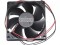 SUPERRED 8025 80*25mm CHA8024EBN-K(E) 24V 0.24A 2 Wires 2 Pins Case fan 8CM inverter cooler