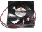 SUPERRED 8025 80*25mm CHA8024EBN-K(E) 24V 0.24A 2 Wires 2 Pins Case fan 8CM inverter cooler