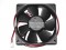 Servo 8025 8CM PUDC24Z4 24V 0.1A 2.4W 2 Wires 2 Pins Case Fan