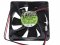 Servo 80*25mm PUDC24Z4R 24V 0.1A 2.4W LR108118 2 Wire Inverter Fan