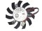 T&T 7010M12F NDB 12V 0.25A 2 wires 2 Pins Frameless Cooling vga fan for video card graphics card