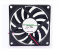 Nidec 8CM 8010 U80R12MUA-57 DC12V 0.25A 2 Wires Case Fan