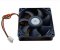 80mm U80T12MMA7-52 12V 0.08A 3 Wires 3 Pins 8CM Cooling Fan 80x25mm