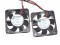 Xfan 40*10mm 4CM 2 pcs/group RDM4010B 12V 0.07A 2 wires 2 D-Pins case fan for power