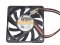Y.S.TECH 6010 6CM FD126010LB 12V 0.14A 3 Wires 3 Pins case Fan