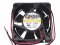 Y.S.TECH 6025 60*25mm FD126025EB 12V 0.42A 2 Wires 2 Pins Case fan 6CM CPU cooler