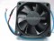 Y.S.TECH 6CM 6020 FD1260020MB DC12V 0.11A 3 Wires 3 Pins Case Fan