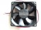 Y.S.TECH 8025 8CM FD128025HB 12V 0.23A 2 Wires 2 Pins Case Fan