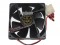 YateLoon 92*25mm 9CM D90SL-12 12V 0.14A 2 Wires Case Fan